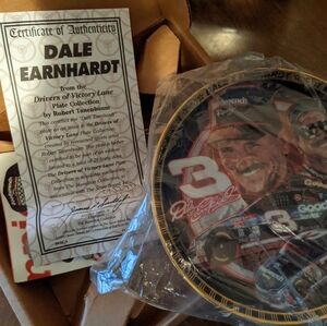 Dale Earnhardt Senior Collector's Plate